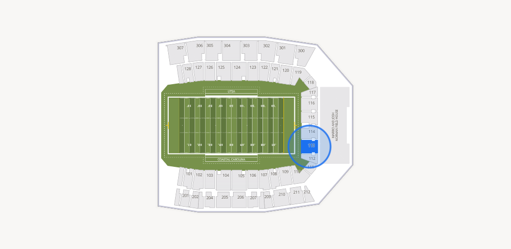Brooks Stadium Seating Chart