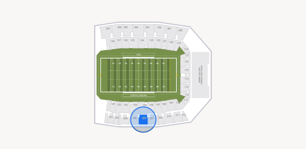 Brooks Stadium Seating Chart