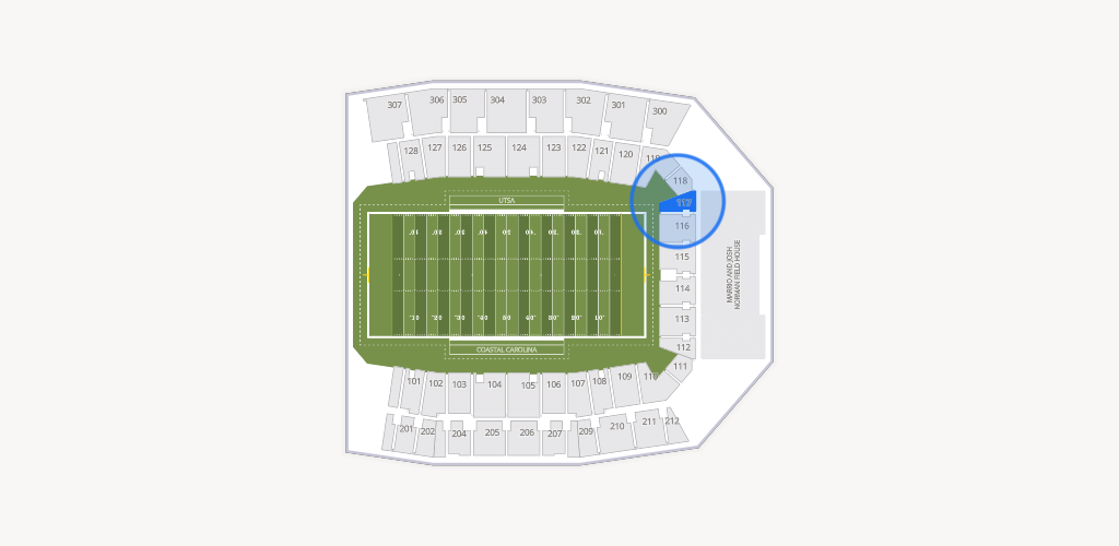 Brooks Stadium Seating Chart