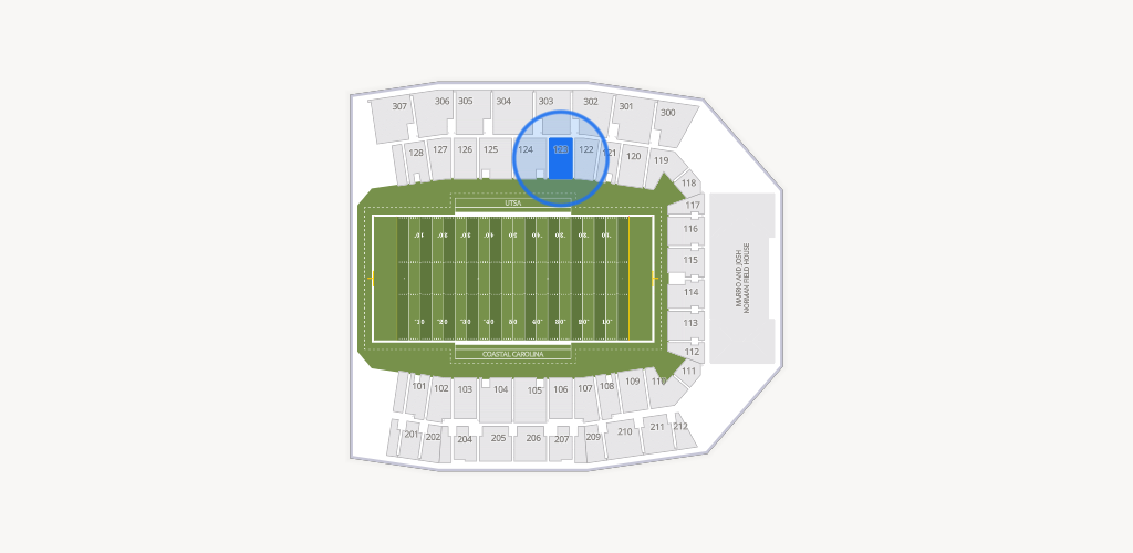 Brooks Stadium Seating Chart