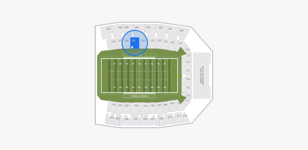 Brooks Stadium Seating Chart