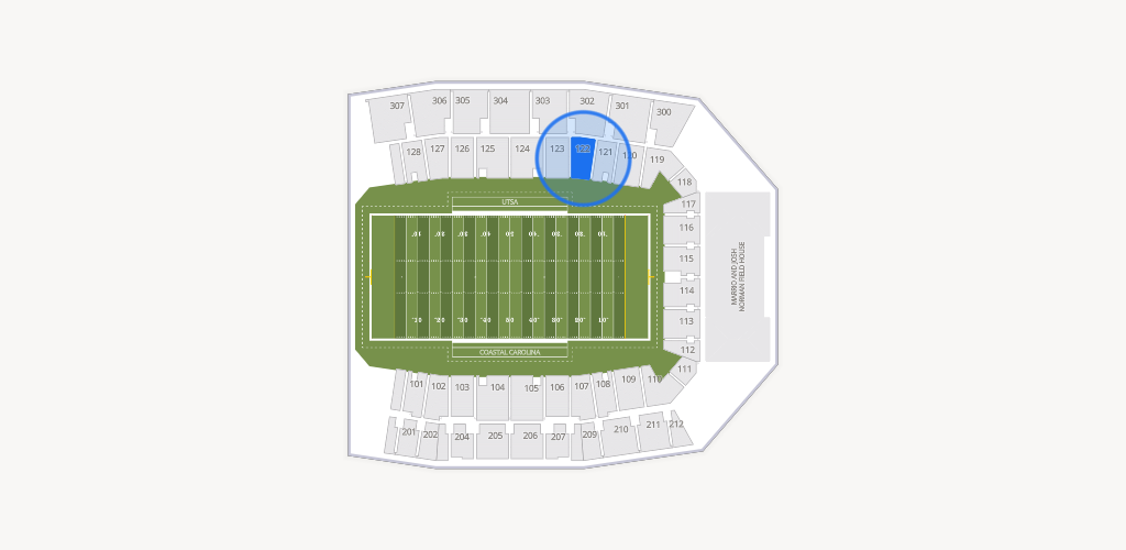 Brooks Stadium Seating Chart