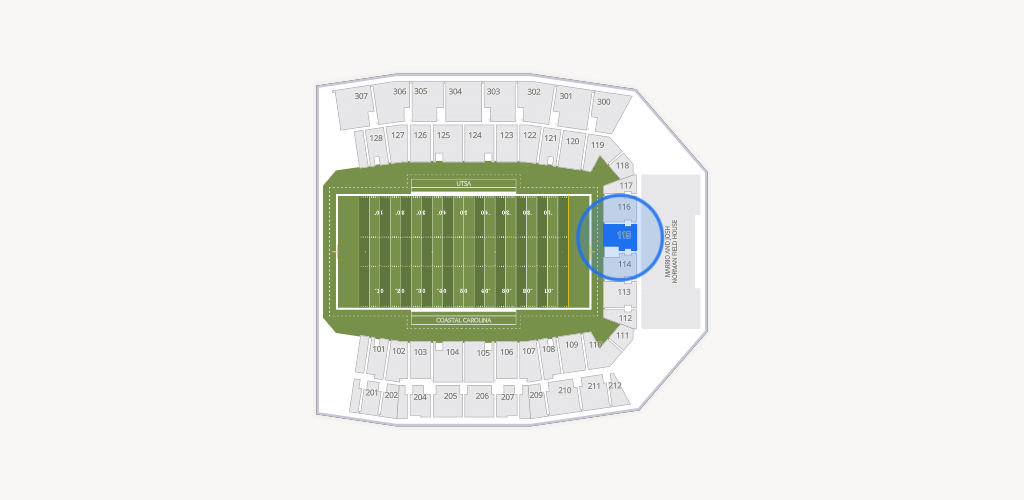 Brooks Stadium Seating Chart