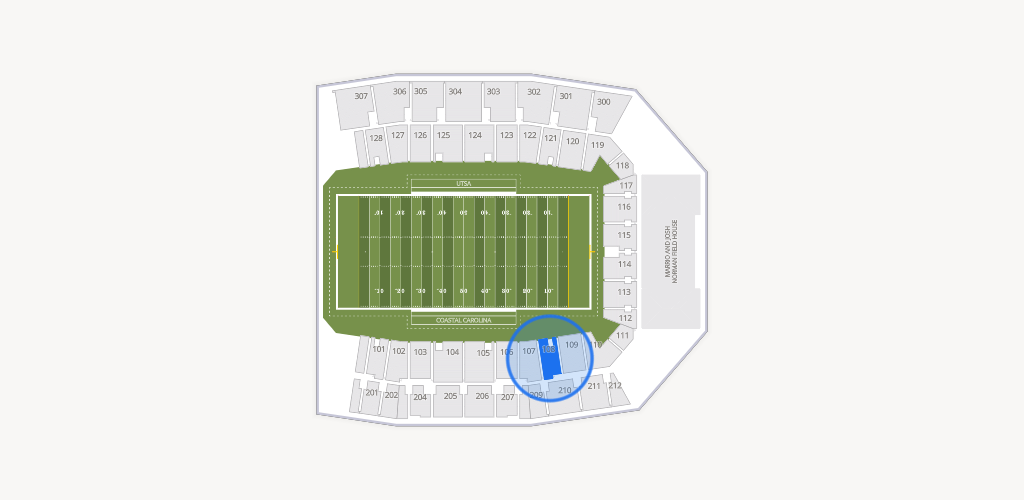 Brooks Stadium Seating Chart