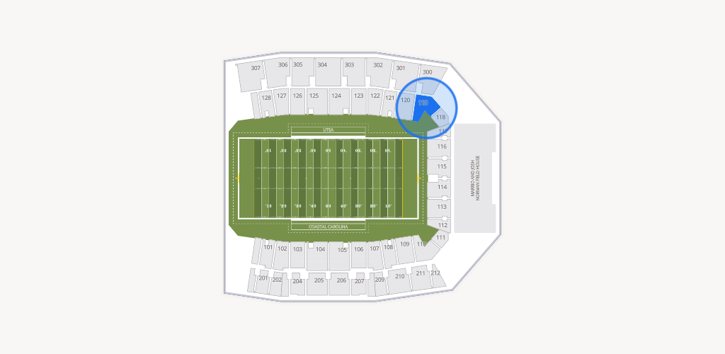 Brooks Stadium Seating Chart