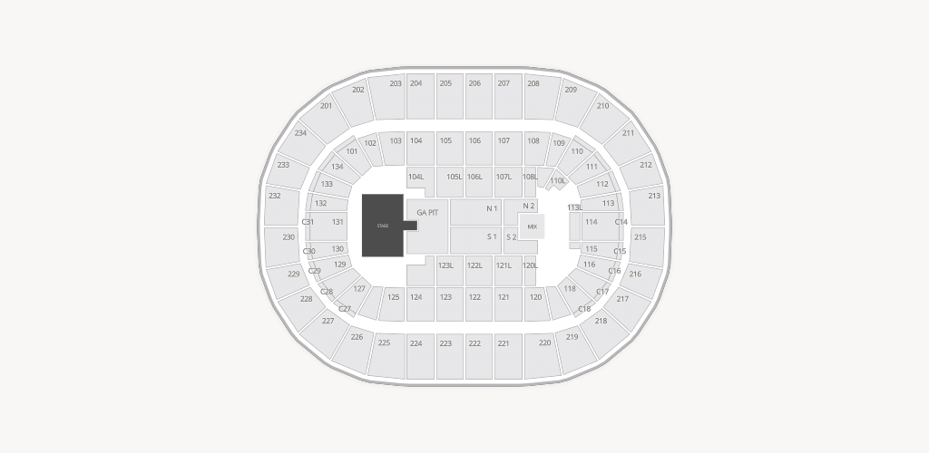 Bryce Jordan Center Seating Chart
