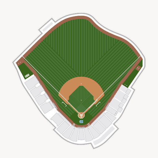 Bryson Field Boshamer Stadium seating chart