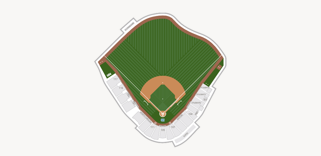 Bryson Field Boshamer Stadium Seating Chart