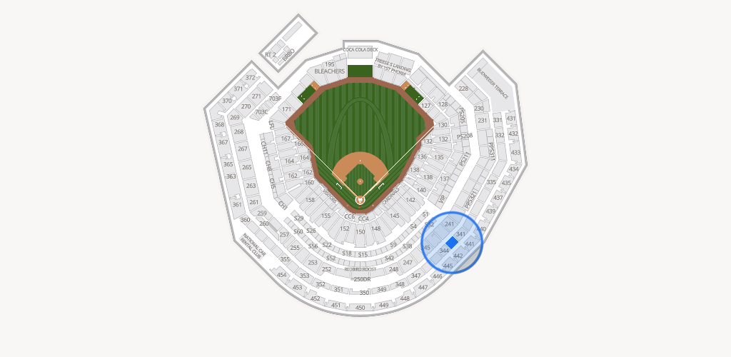 Busch Stadium Seating Chart
