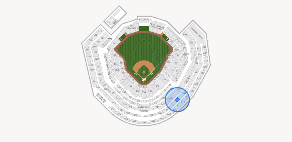 Busch Stadium Seating Chart