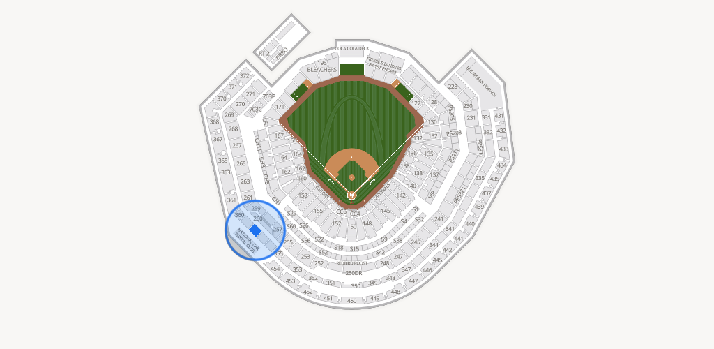Busch Stadium Seating Chart