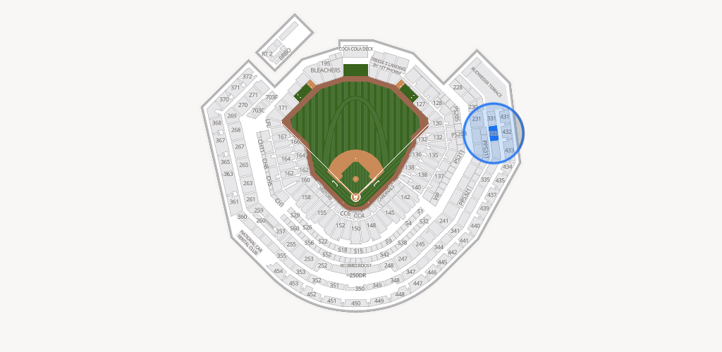Busch Stadium Seating Chart
