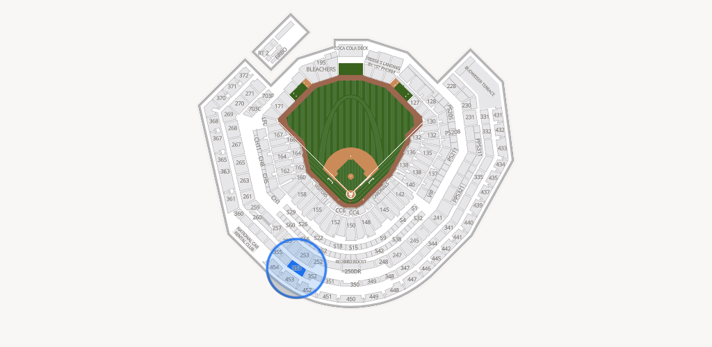 Busch Stadium Seating Chart