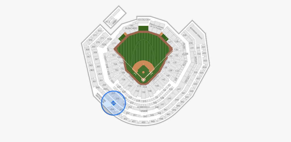 Busch Stadium Seating Chart
