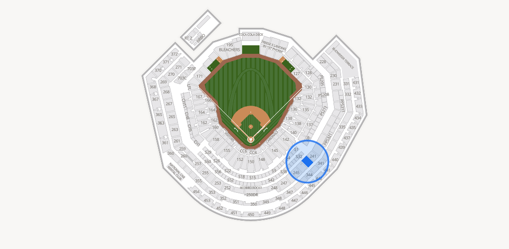 Busch Stadium Seating Chart