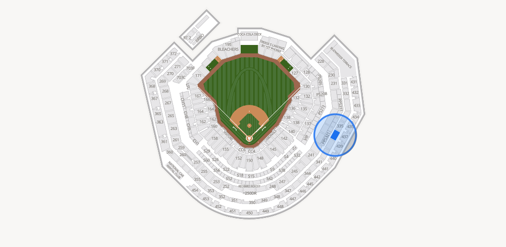 Busch Stadium Seating Chart