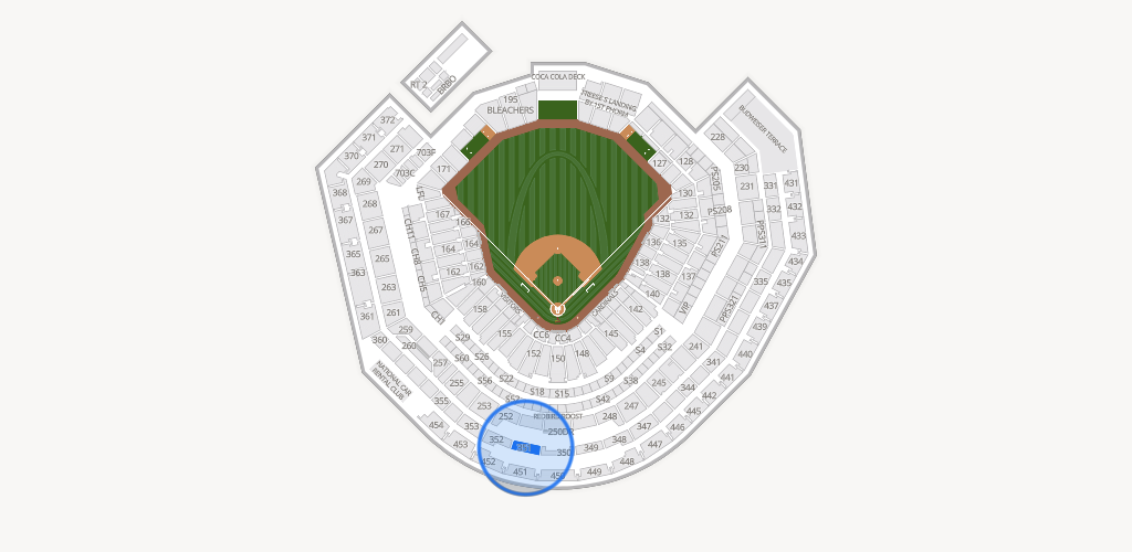 Busch Stadium Seating Chart