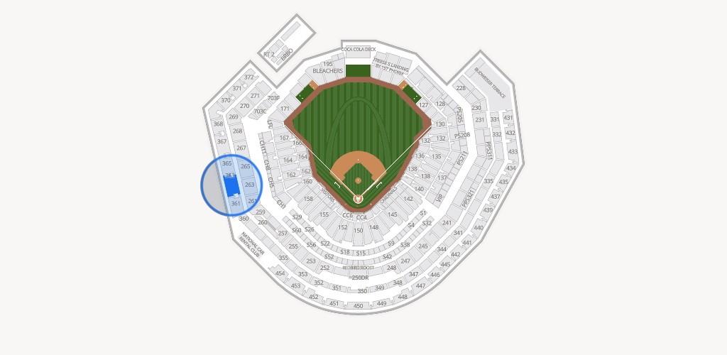 Busch Stadium Seating Chart