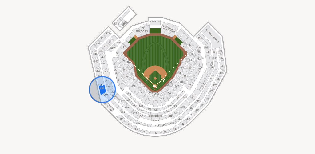 Busch Stadium Seating Chart