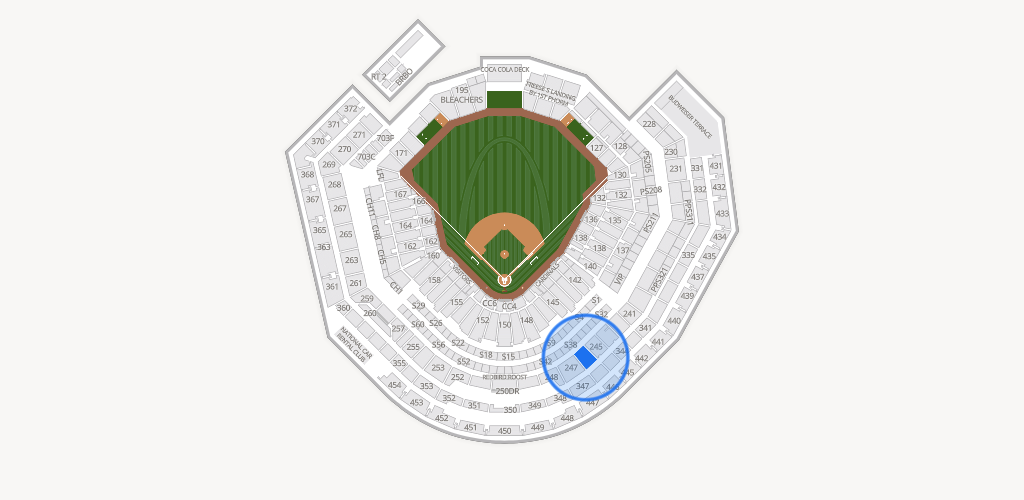 Busch Stadium Seating Chart