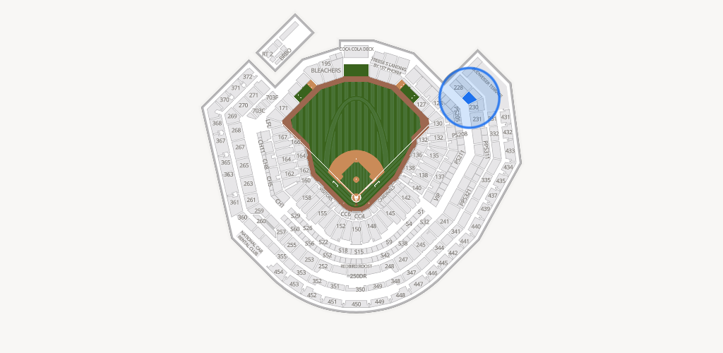 Busch Stadium Seating Chart