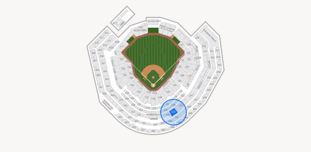 Busch Stadium Seating Chart