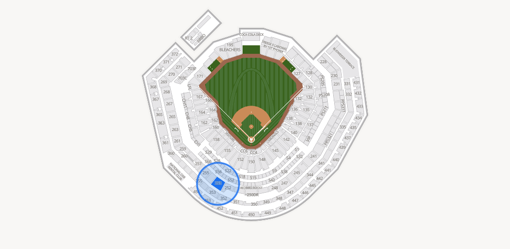 Busch Stadium Seating Chart
