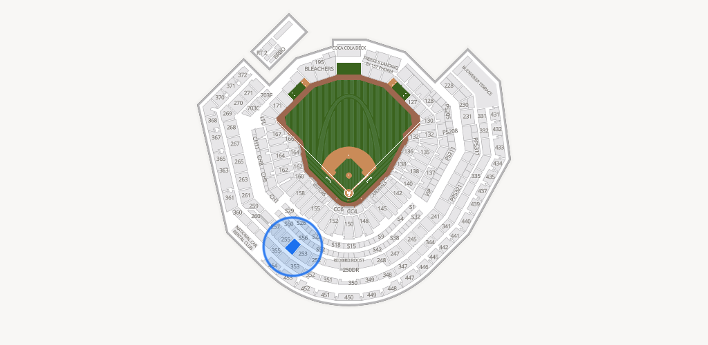 Busch Stadium Seating Chart