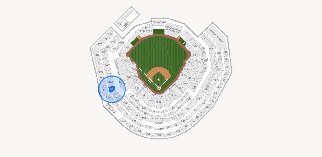 Busch Stadium Seating Chart