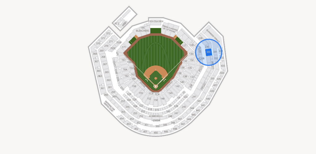 Busch Stadium Seating Chart