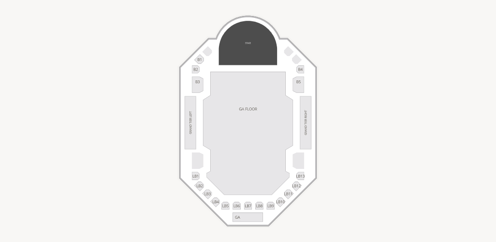 Byline Bank Aragon Ballroom Seating Chart