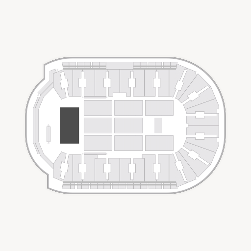 CAA Centre seating chart