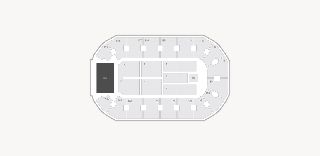 Cable Dahmer Arena Seating Chart