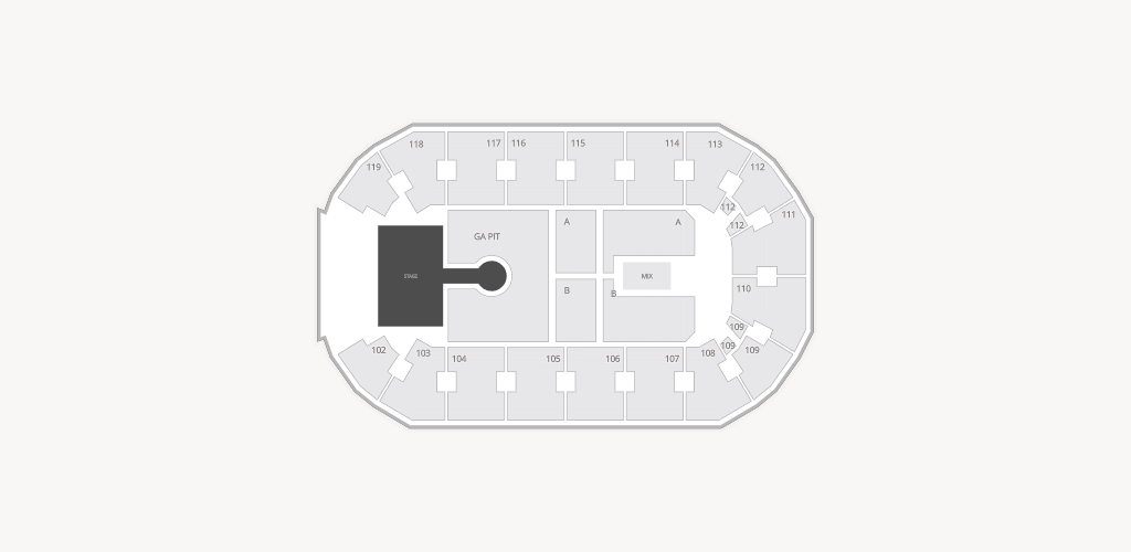 Cable Dahmer Arena Seating Chart