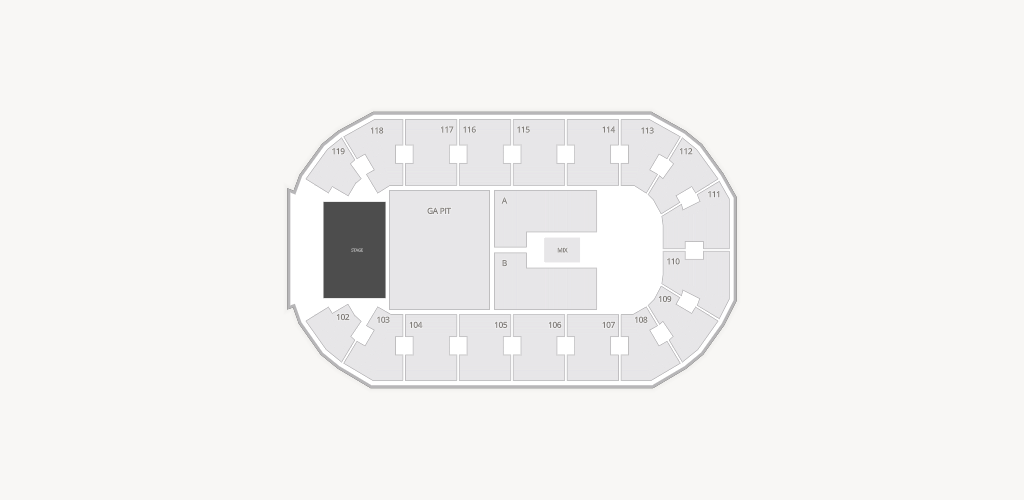 Cable Dahmer Arena Seating Chart