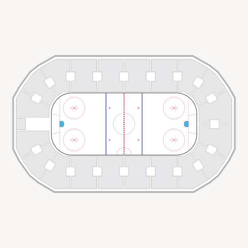 Cable Dahmer Arena seating chart