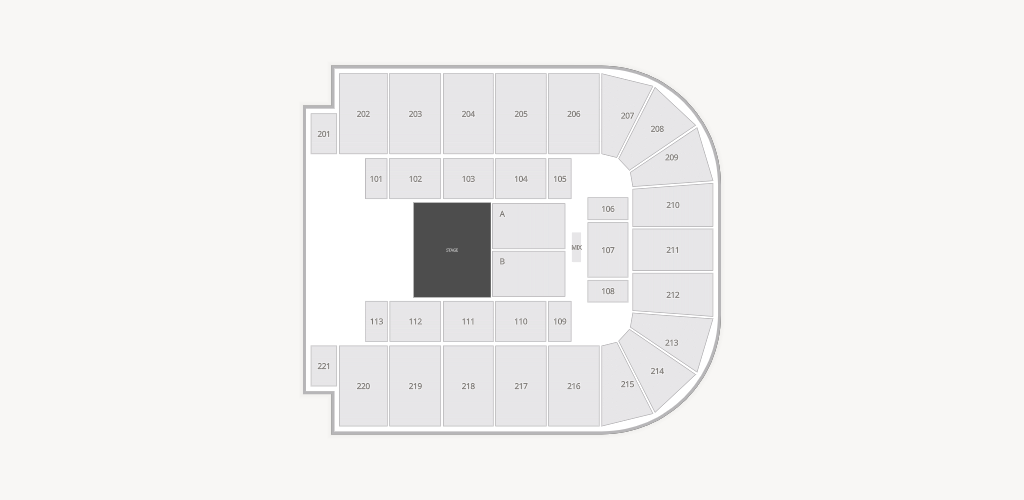 Cadence Bank Arena Seating Chart