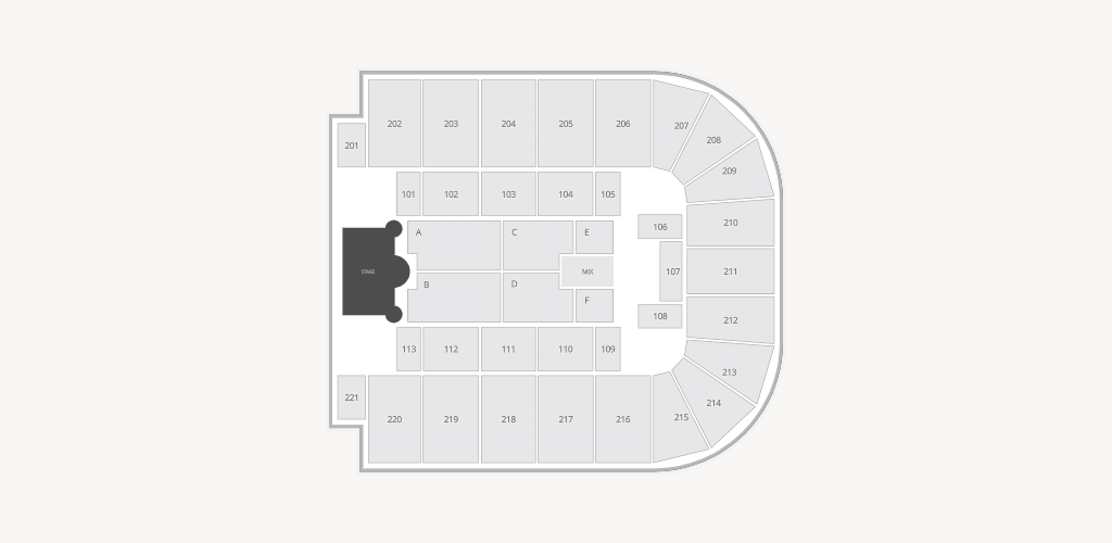 Cadence Bank Arena Seating Chart