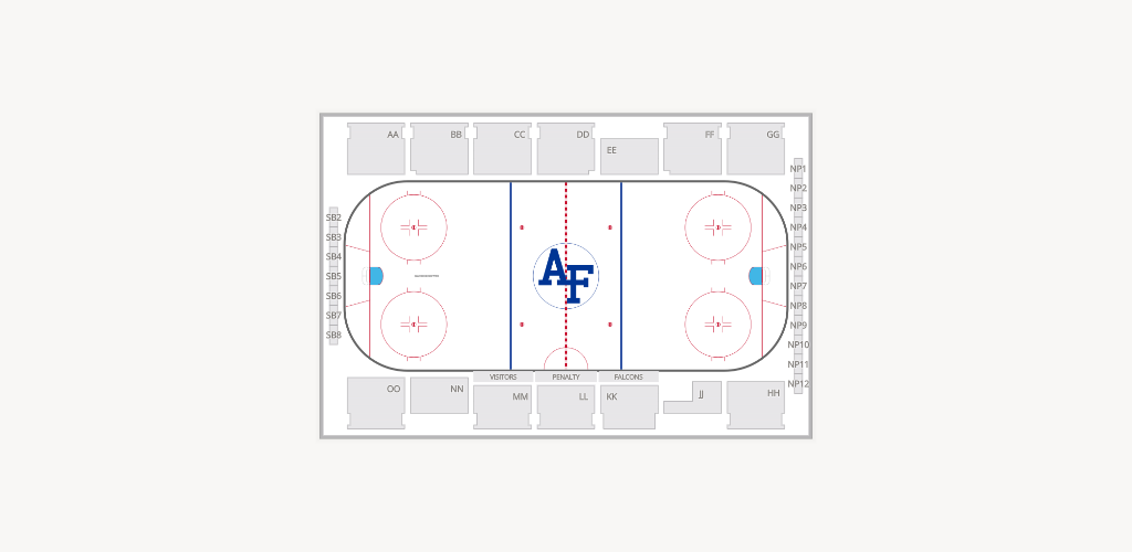 Cadet Ice Arena Seating Chart