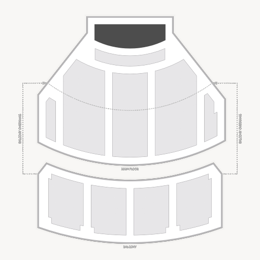 Cahn Auditorium seating chart
