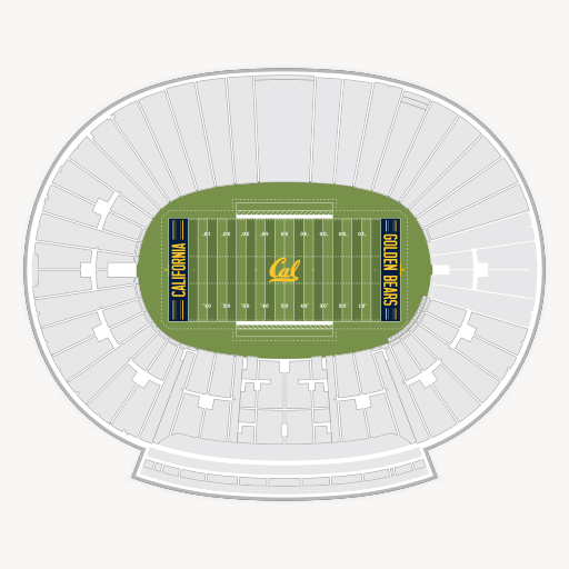 California Memorial Stadium seating chart