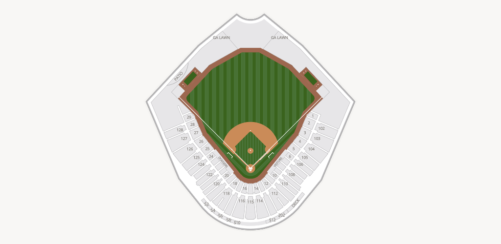 Camelback Ranch Seating Chart