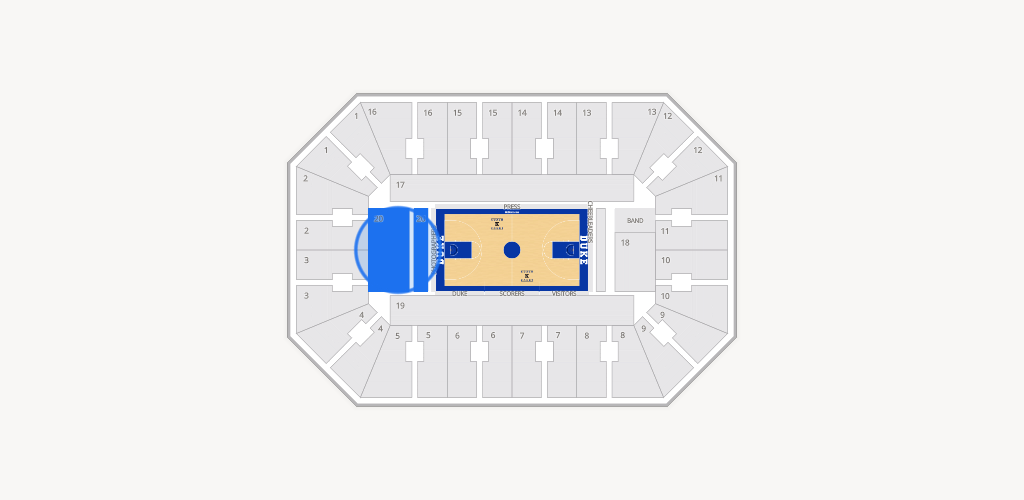 Cameron Indoor Stadium Seating Chart