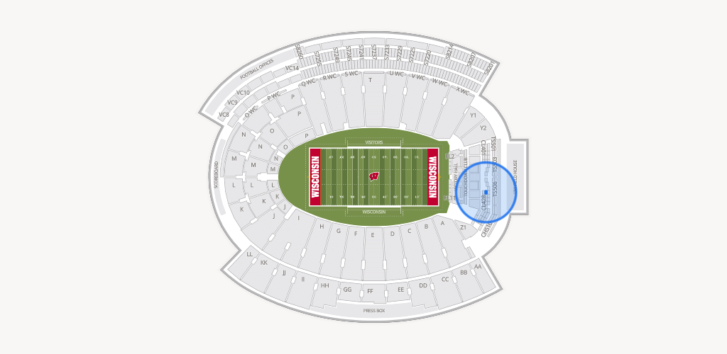 Camp Randall Stadium Seating Chart
