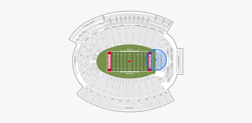 Camp Randall Stadium Seating Chart