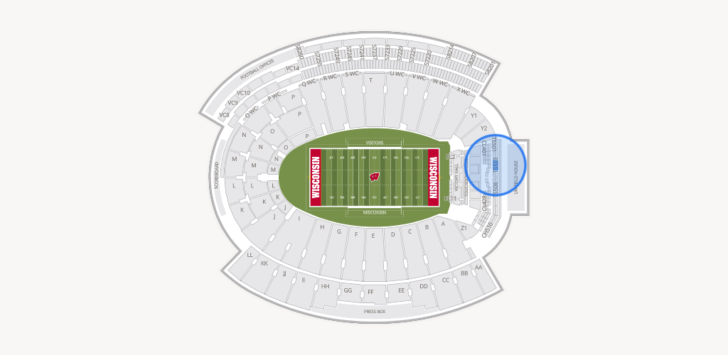 Camp Randall Stadium Seating Chart