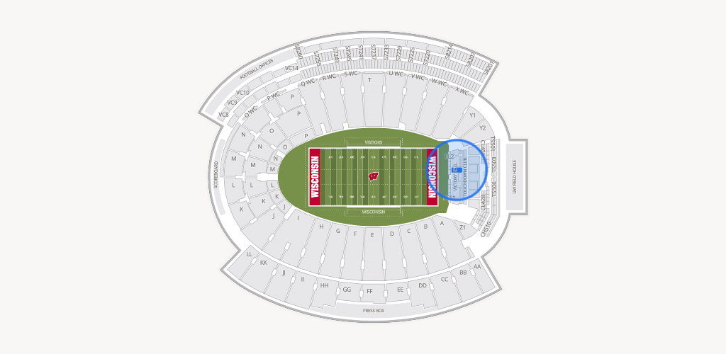 Camp Randall Stadium Seating Chart