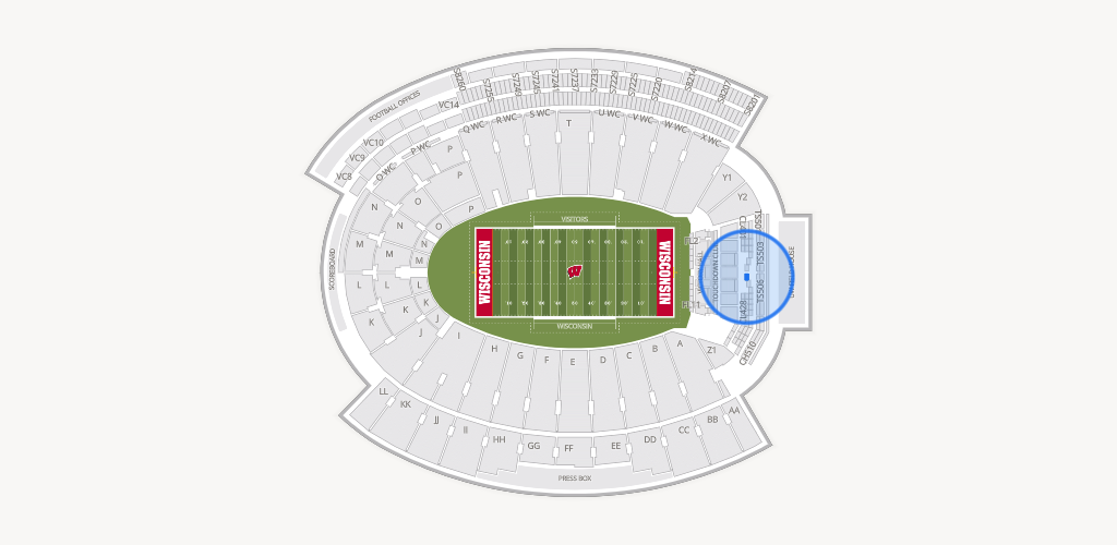 Camp Randall Stadium Seating Chart