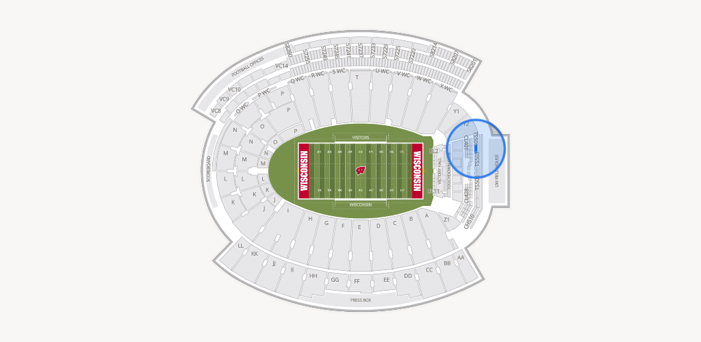 Camp Randall Stadium Seating Chart
