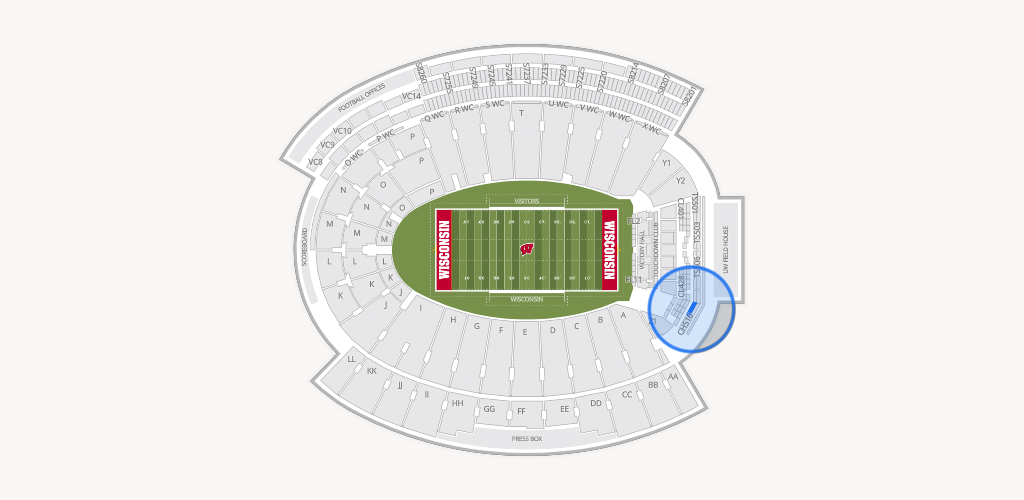 Camp Randall Stadium Seating Chart